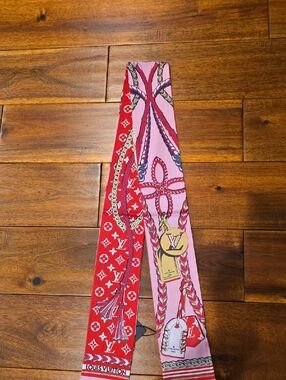 LV Logo Bag Or Hair Scarf